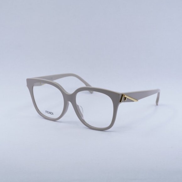 🕶️ New Fendi FE50064F 025 Eyeglasses - Pale Silver Frame - Picture 1 of 10